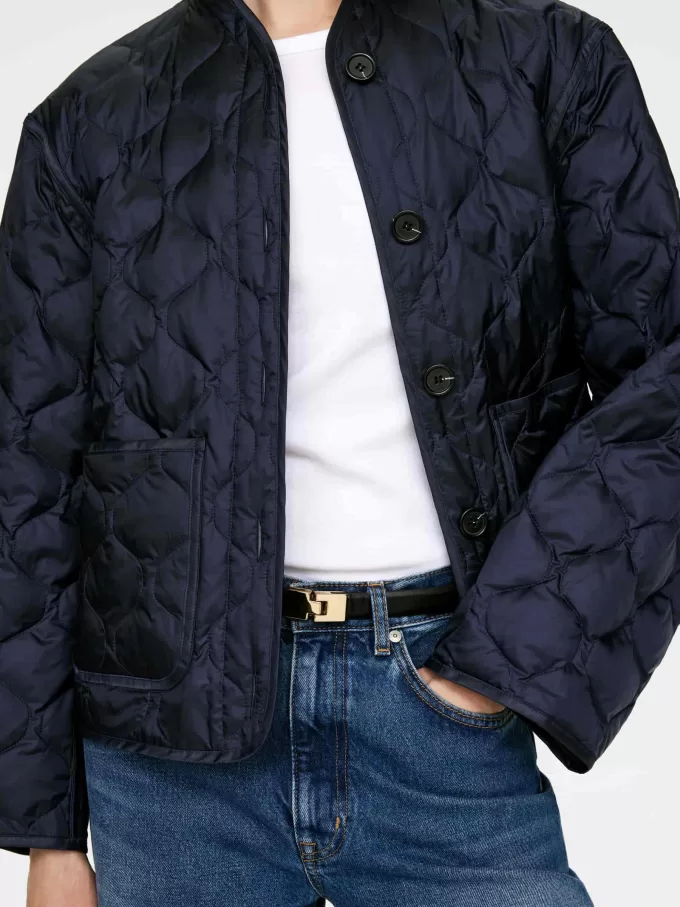 2-in-1-Upcycling-Daunenfutterjacke