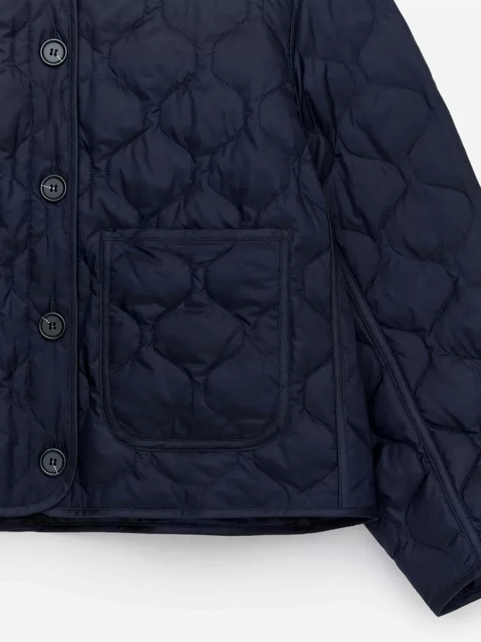 2-in-1-Upcycling-Daunenfutterjacke