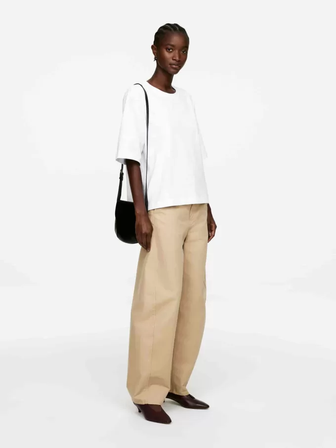 Schweres T-Shirt mit Print