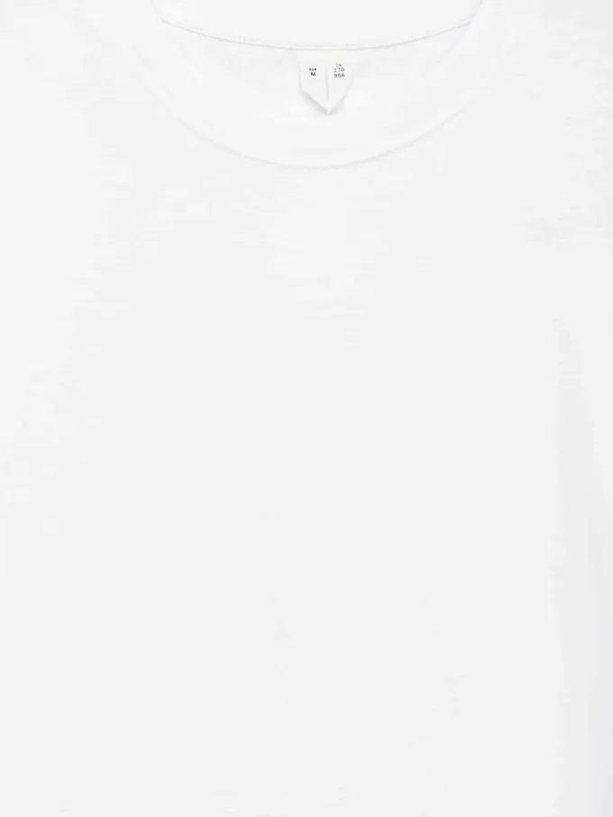 Schweres T-Shirt mit Print