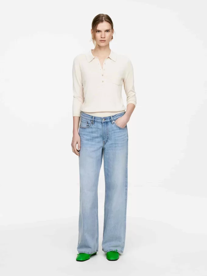 Ballerinas aus Leder