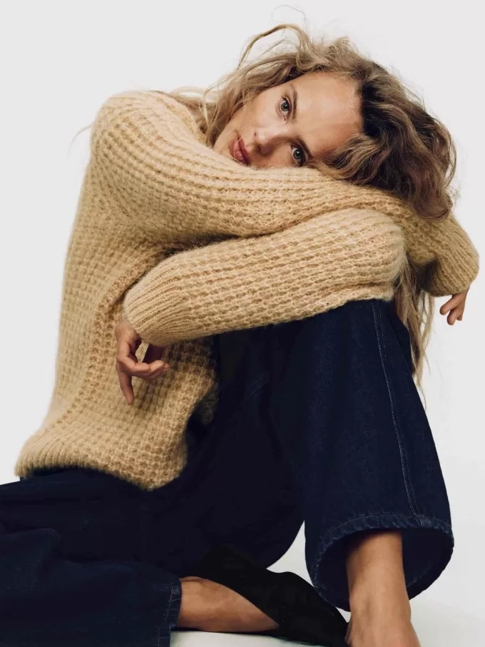 Ballerinas aus Leder