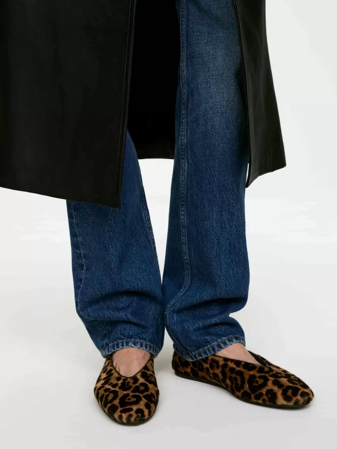 Ballerinas aus Leder