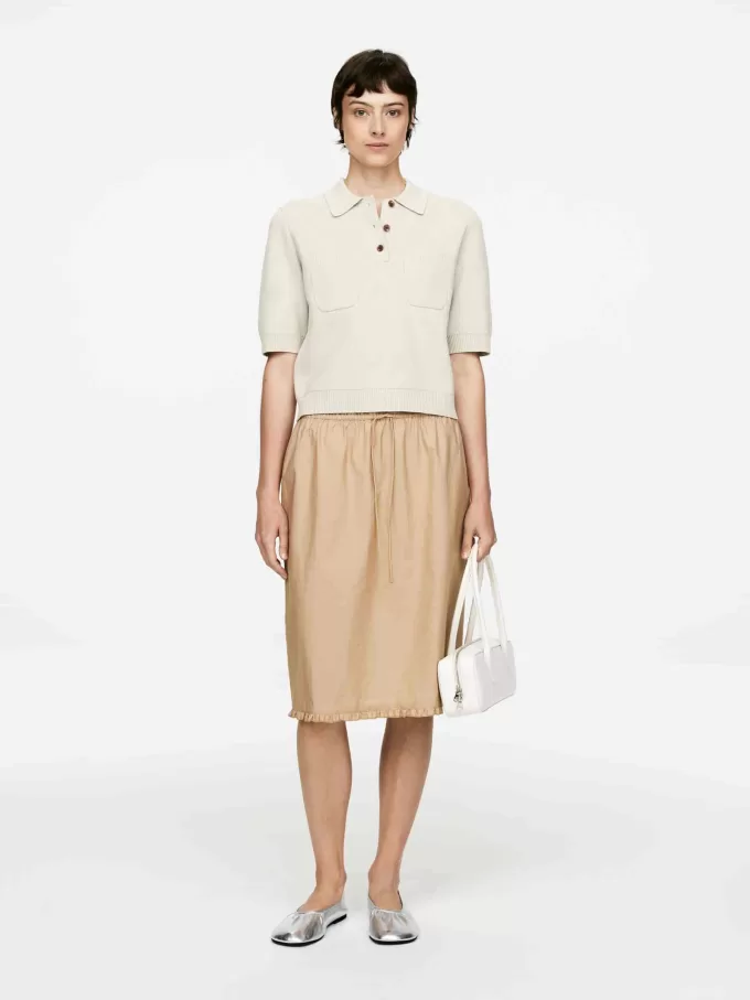 Ballerinas aus Leder