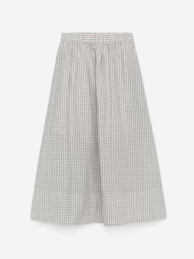 Baumwollrock in A-Linie