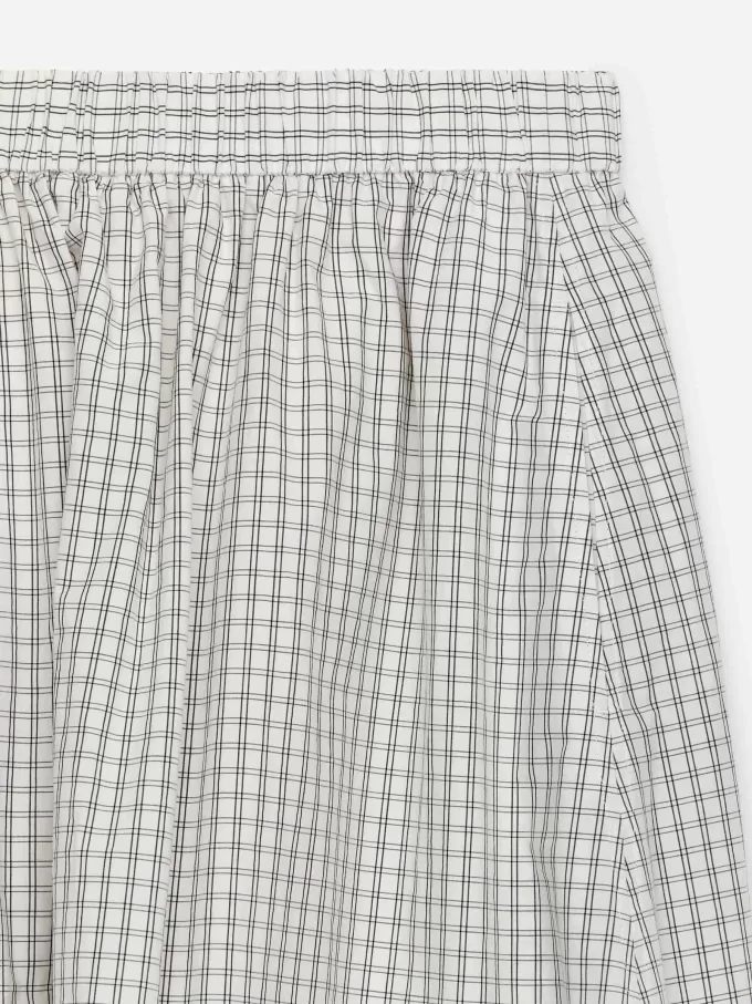 Baumwollrock in A-Linie