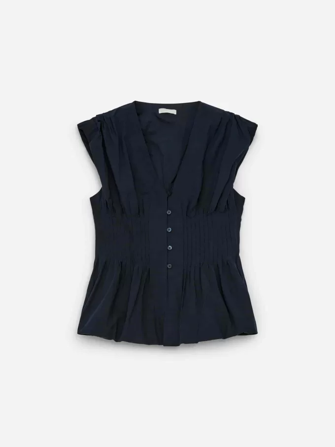 Biesenoberteil mit Blasensaum