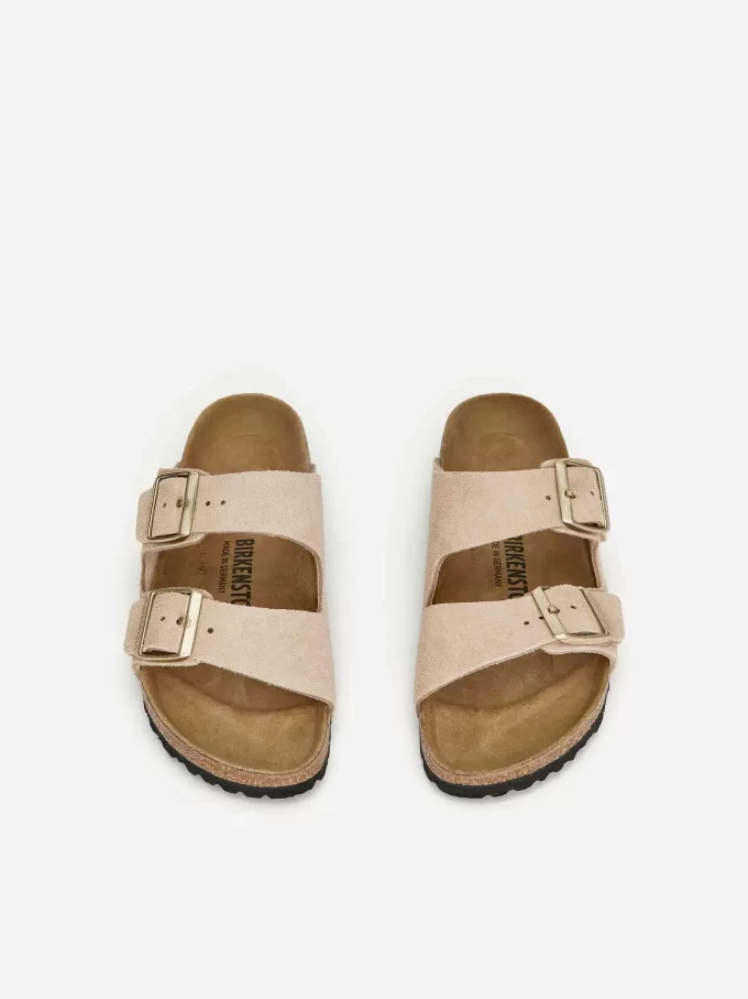 Birkenstock Arizona Wildledersandalen