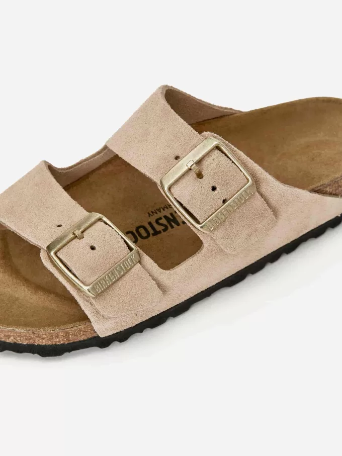 Birkenstock Arizona Wildledersandalen