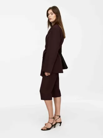 Blazer aus Baumwoll-Leinen