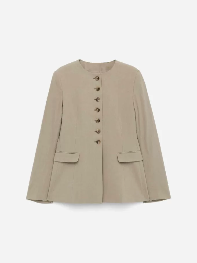 Blazer aus Leinenmischung Blazer aus Leinenmischung