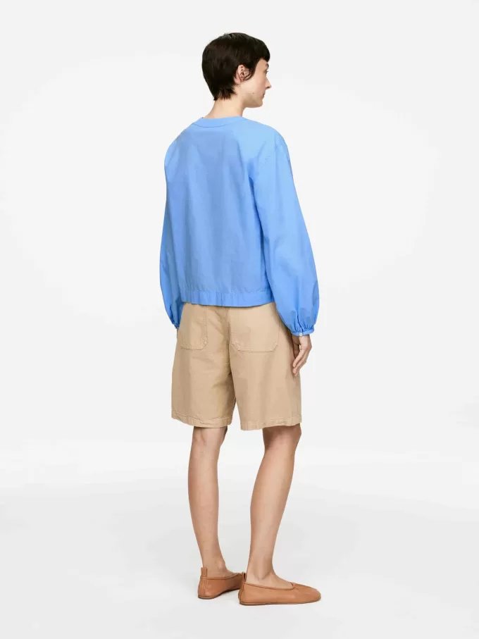 Bluse zum Binden vorn