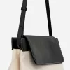 Canvas-Ledertasche