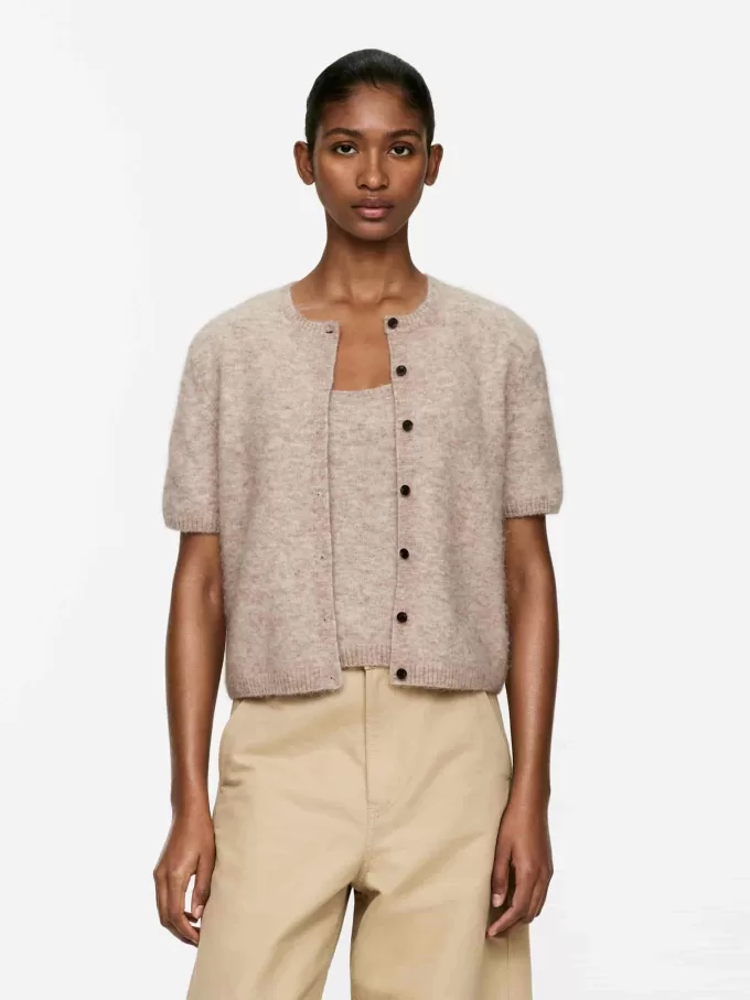 Cardigan aus Alpaka-Wollmischung