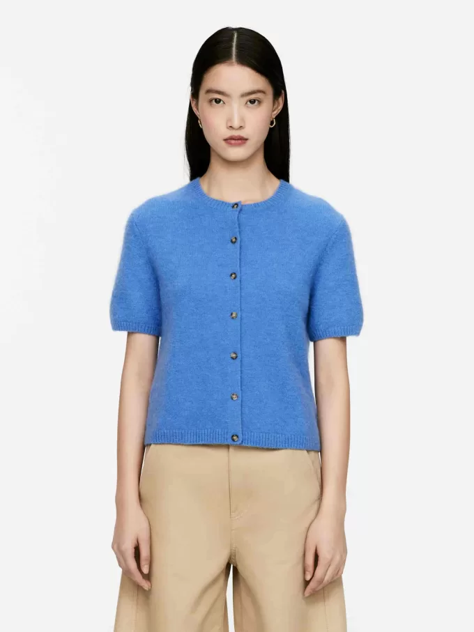 Cardigan aus Alpaka-Wollmischung