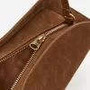 Clutch/Crossbody aus Wildleder