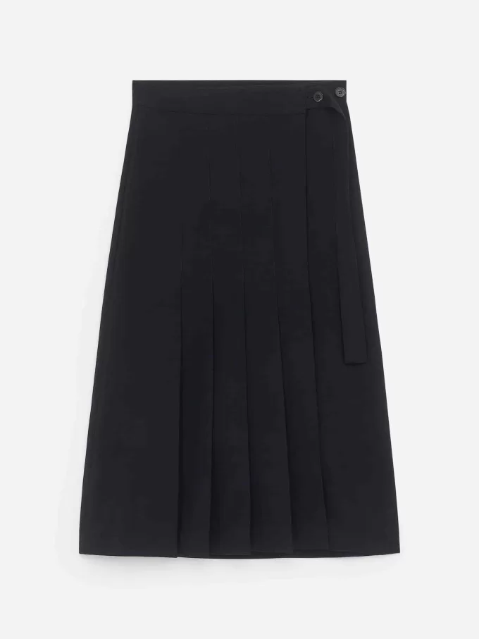 Faltenrock aus Wollmischung Faltenrock aus Wollmischung