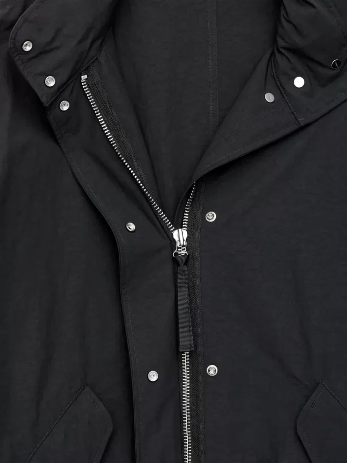 Fischschwanzparka aus Nylon