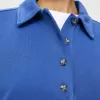 French-Terry-Poloshirt
