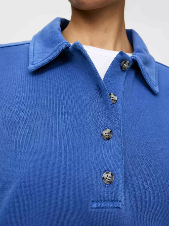 French-Terry-Poloshirt