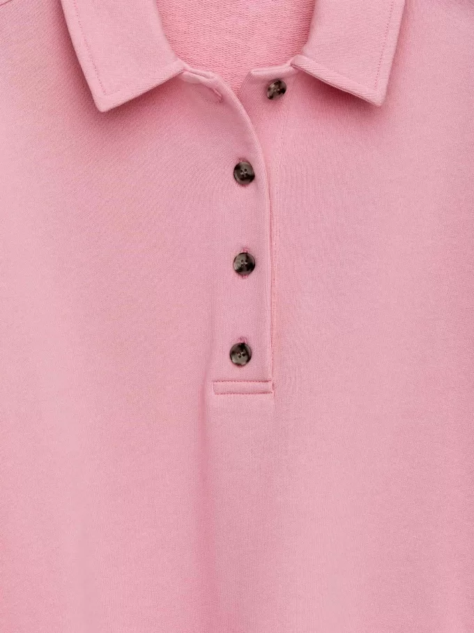 French-Terry-Poloshirt