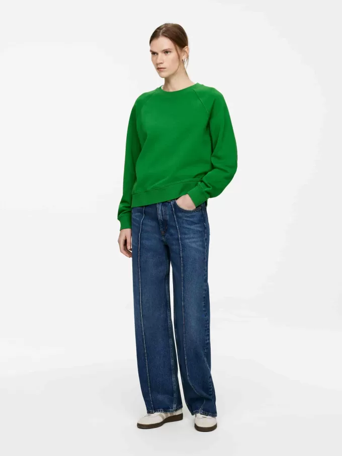 Frottee-Sweatshirt Frottee-Sweatshirt