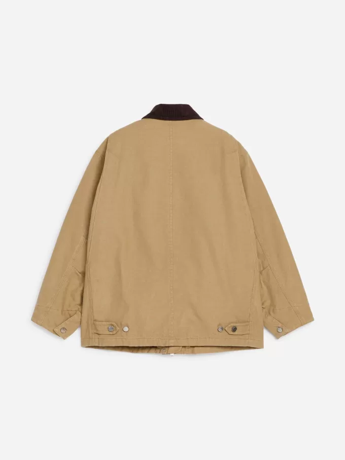 Gefütterte Canvas-Jacke