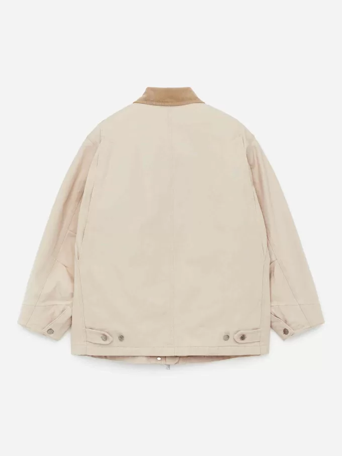 Gefütterte Canvas-Jacke