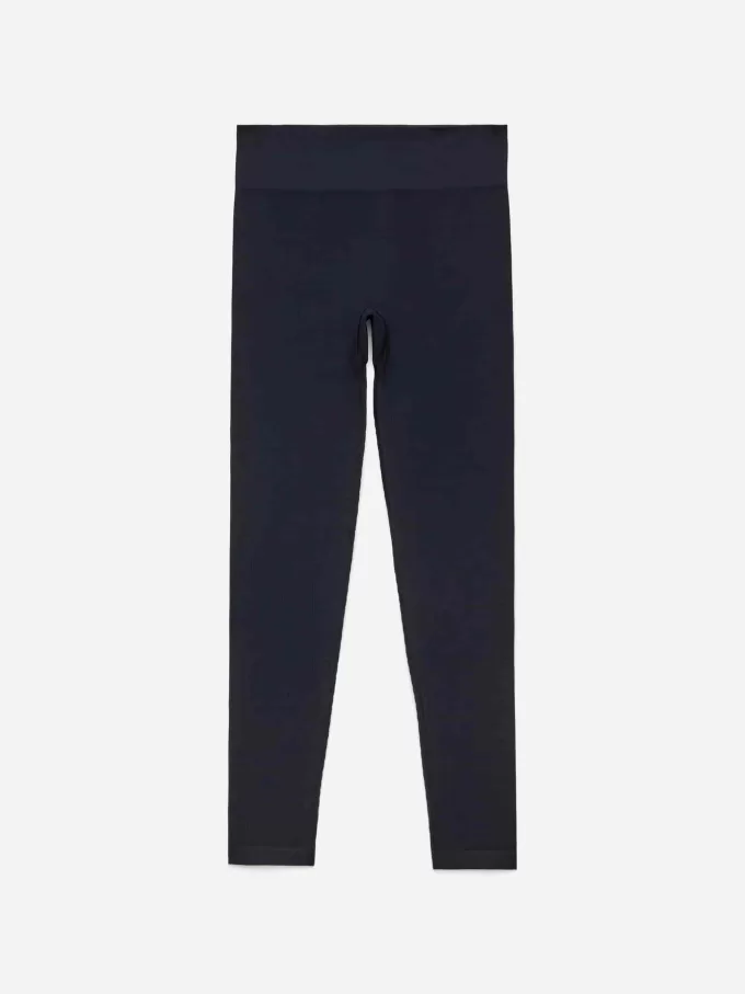 Gerippte nahtlose Strumpfhose