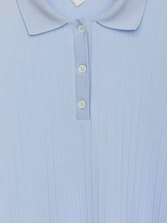 Geripptes Poloshirt Geripptes Poloshirt