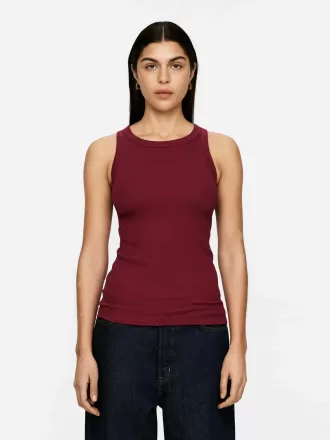 Geripptes Racer-Tanktop