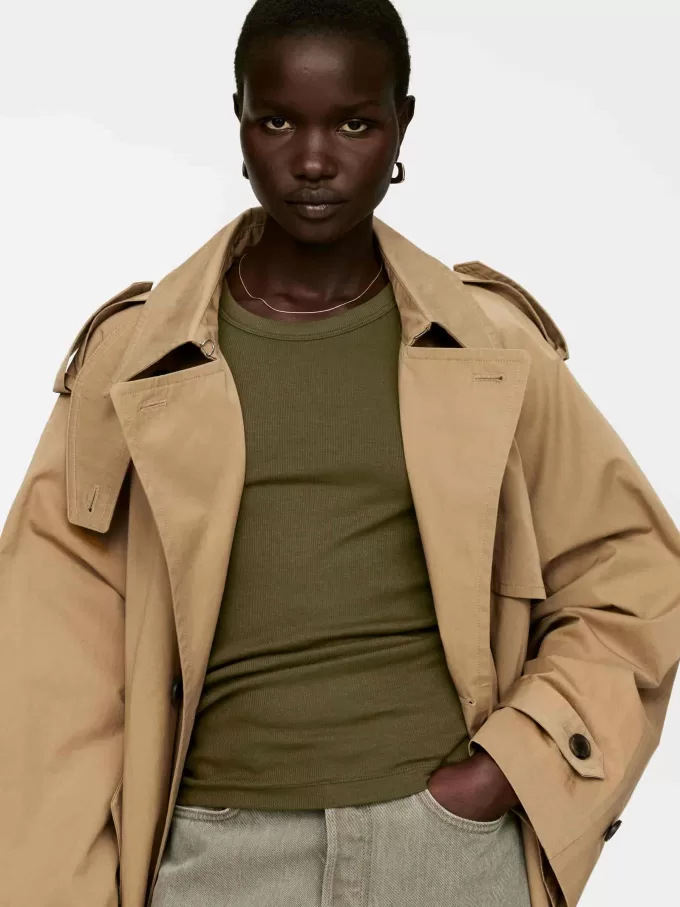 Geripptes Racer-Tanktop Geripptes Racer-Tanktop