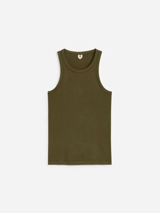 Geripptes Racer-Tanktop Geripptes Racer-Tanktop