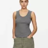 Geripptes Tanktop