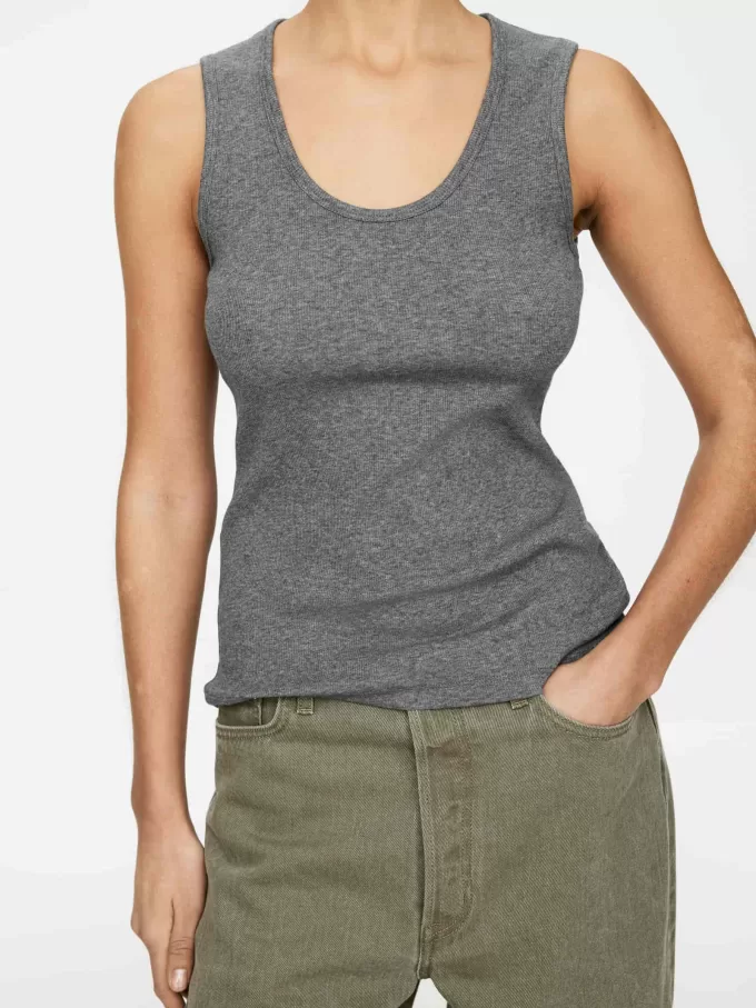 Geripptes Tanktop
