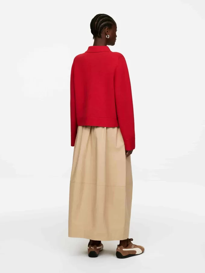 Gestrickte Baumwolljacke Gestrickte Baumwolljacke