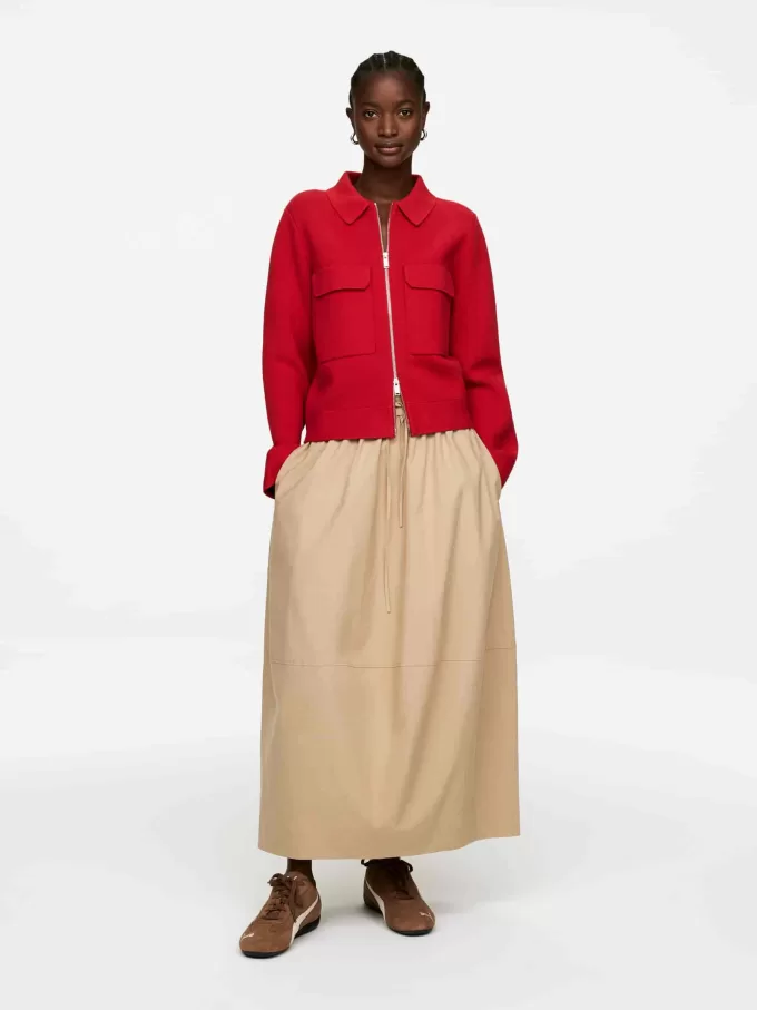 Gestrickte Baumwolljacke Gestrickte Baumwolljacke