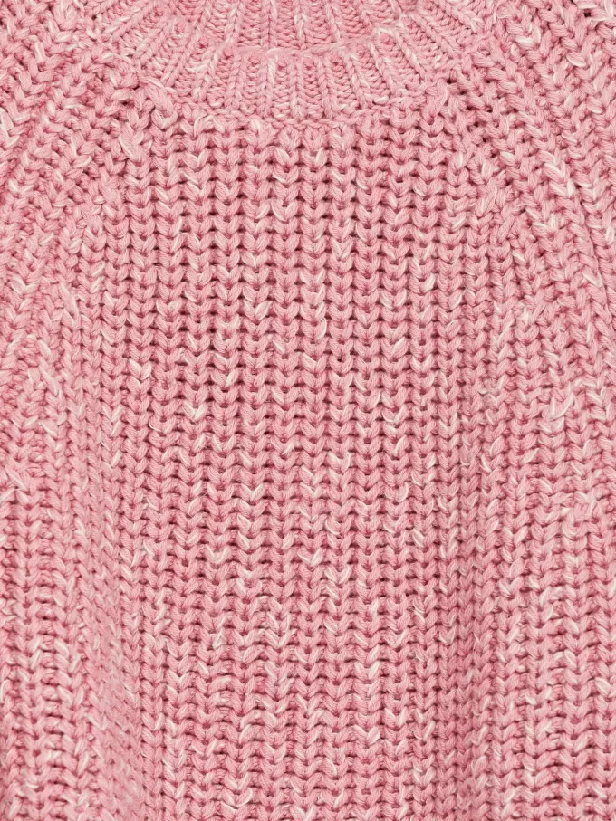 Gestrickter Baumwollpullover