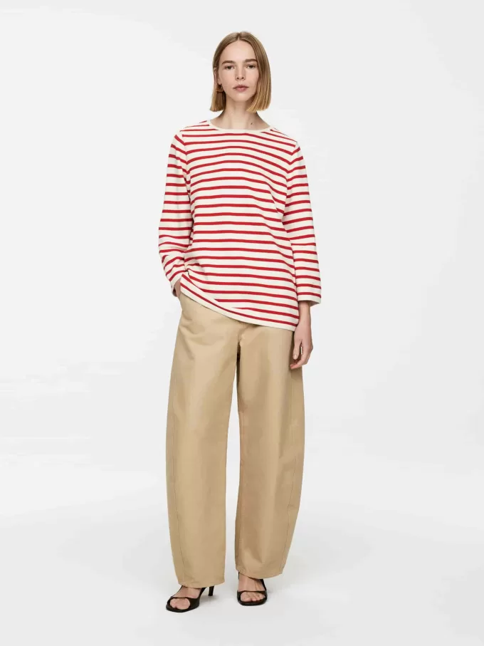 Gestrickter Baumwollpullover