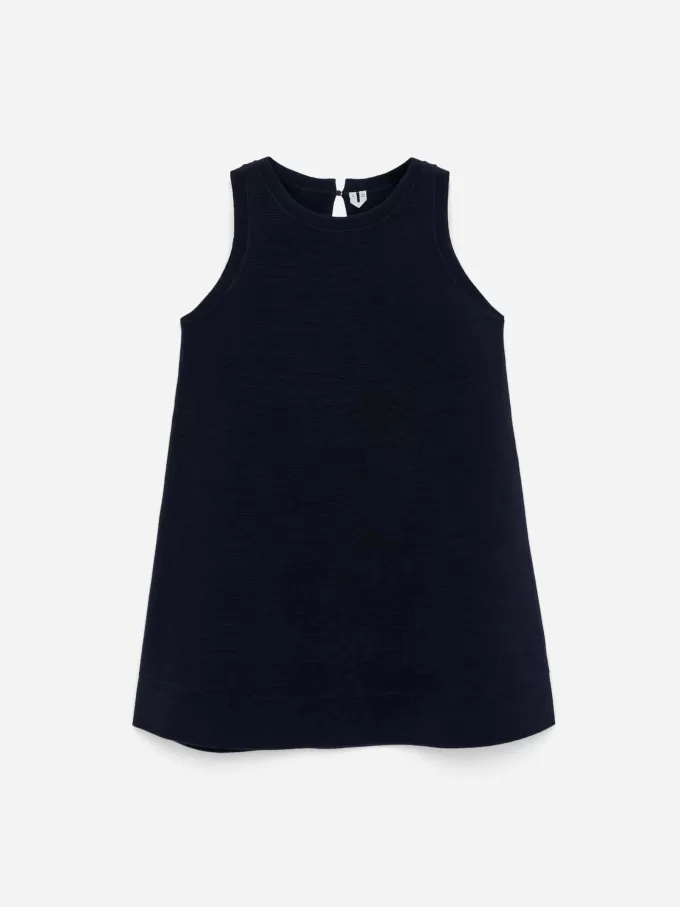 Gestricktes A-Linien-Kleid