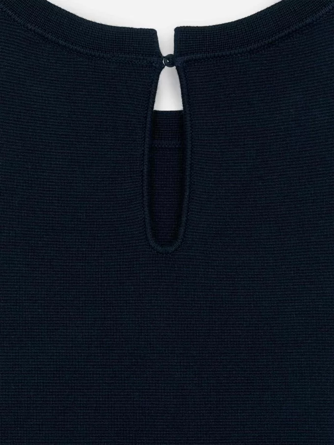 Gestricktes A-Linien-Kleid