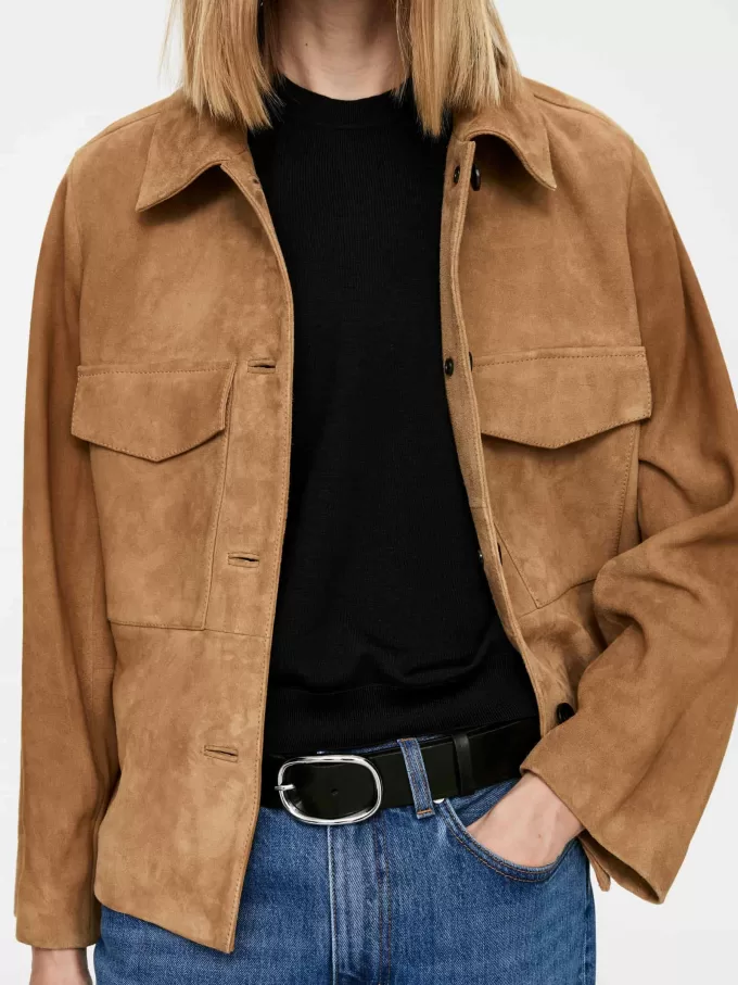 Gestricktes T-Shirt aus Merinowolle