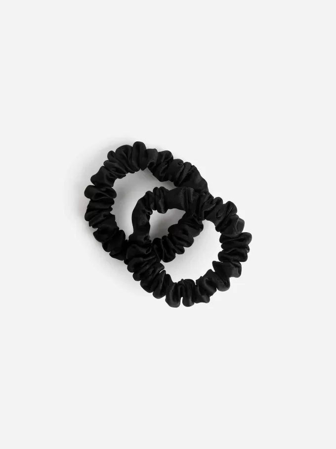 Haargummis aus Seide