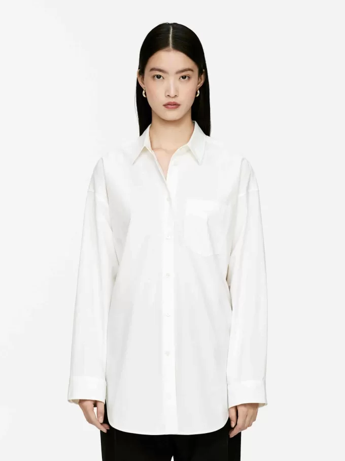 Hemd mit Fledermausärmeln