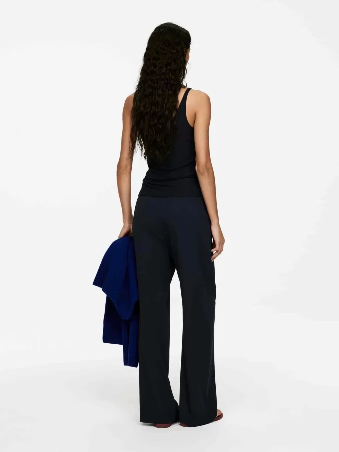 Hose aus Seidenkrepp