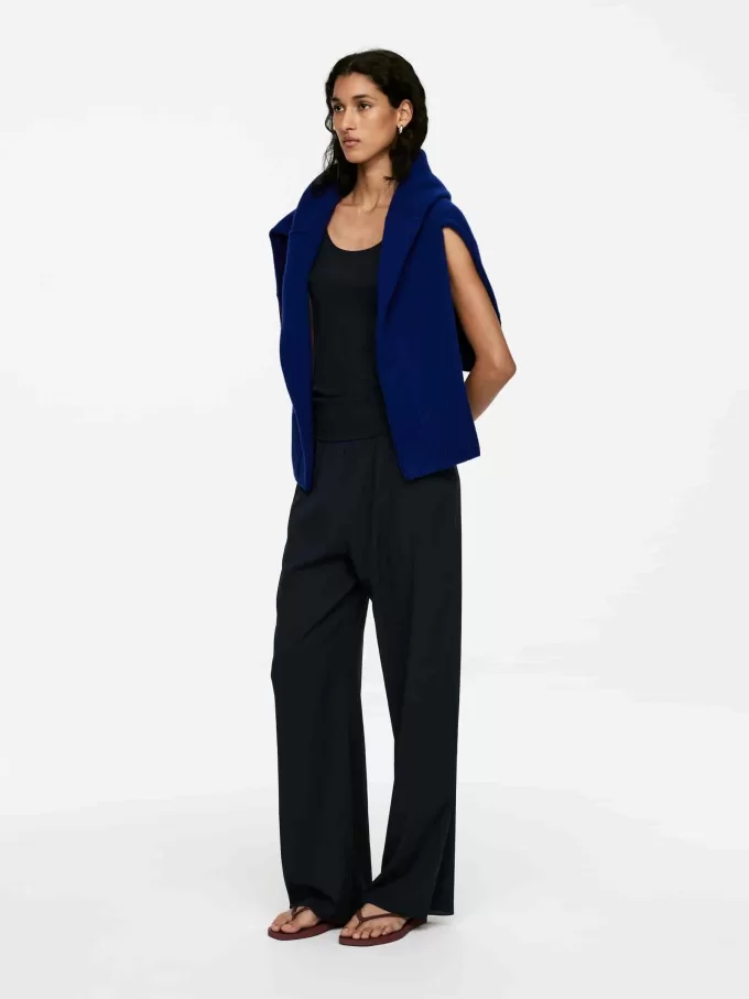 Hose aus Seidenkrepp