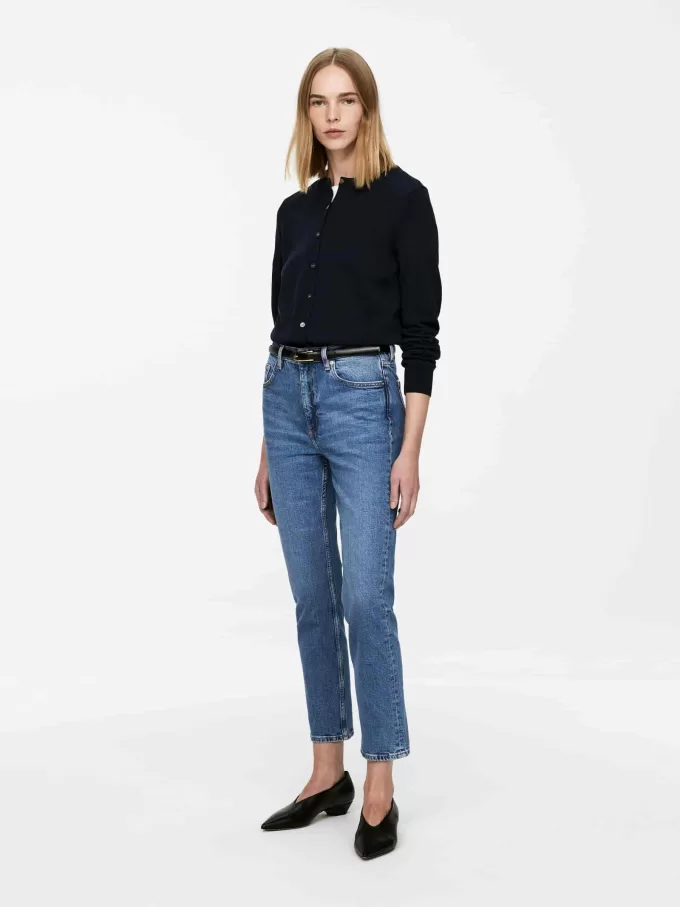JADE CROPPED Slim Jeans