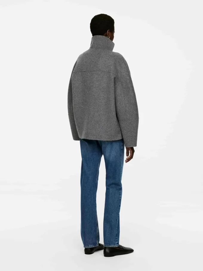 Jacke aus Doublé-Wollmischung Jacke aus Doublé-Wollmischung