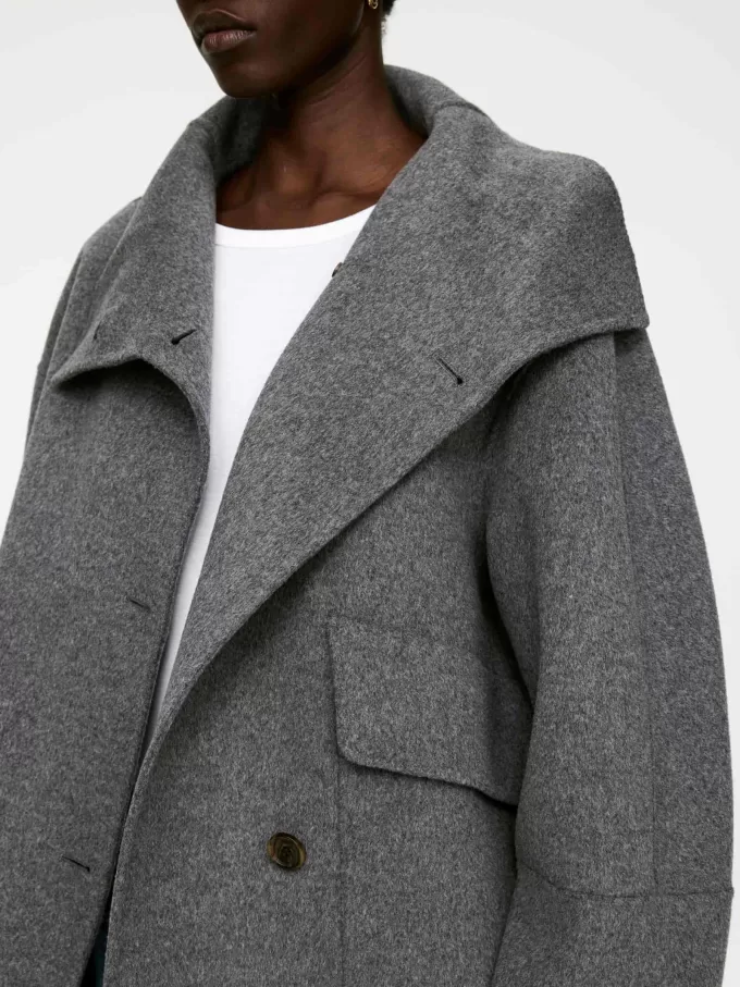 Jacke aus Doublé-Wollmischung Jacke aus Doublé-Wollmischung