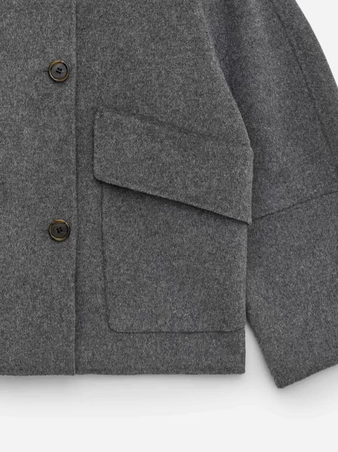 Jacke aus Doublé-Wollmischung Jacke aus Doublé-Wollmischung